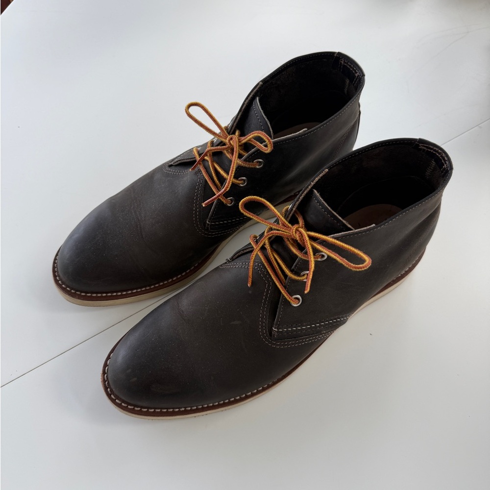 Men's Brown Leather Boots from Redwing Shoes